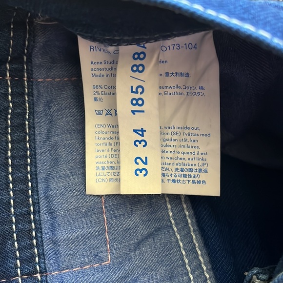 Acne Studio Bla Konst Jeans - Picture 5 of 6